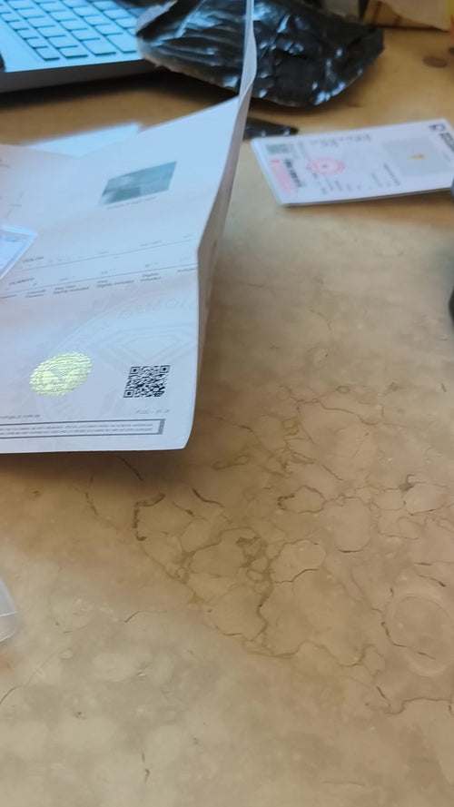 Delivered to hand in BC — unboxing with shipping paperwork